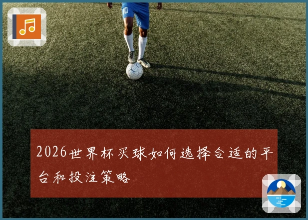 2026世界杯买球如何选择合适的平台和投注策略
